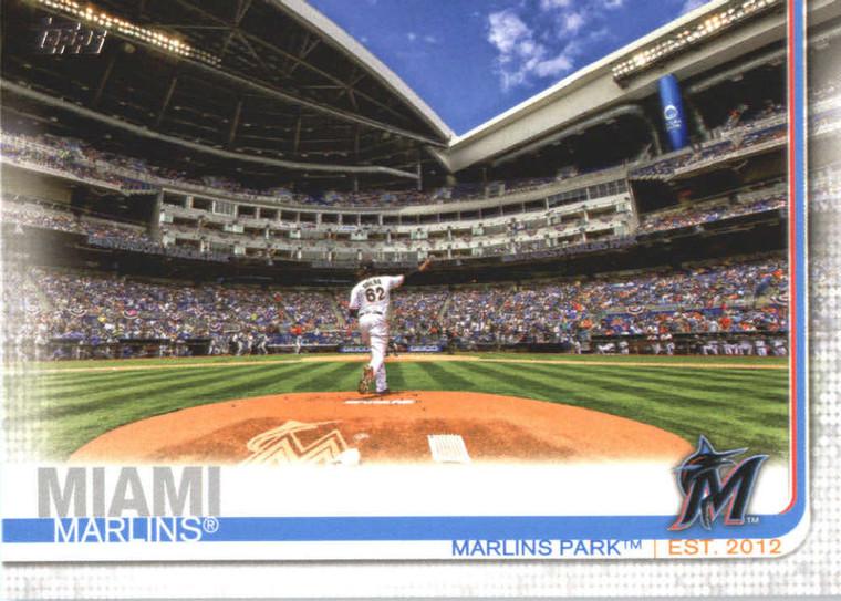 2019 Topps #555 Marlins Park NM-MT Miami Marlins 