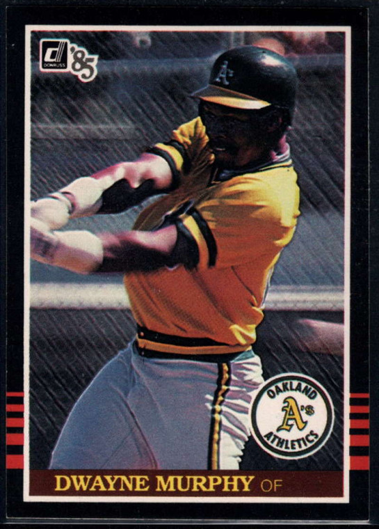 1985 Donruss #420 Dwayne Murphy VG Oakland Athletics 