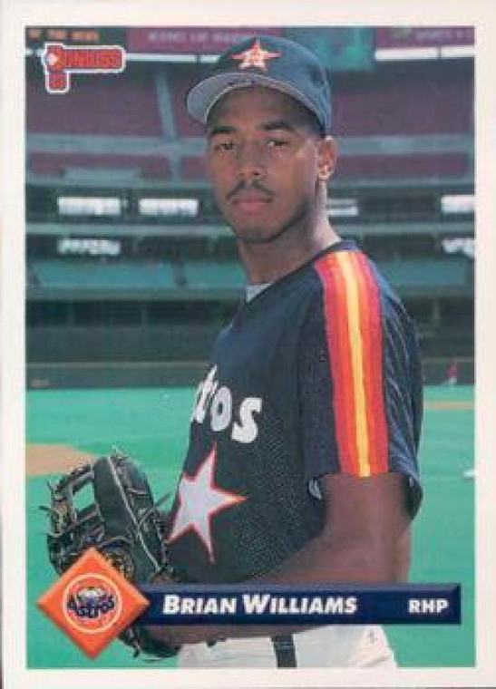 1993 Donruss #692 Brian Williams VG Houston Astros 