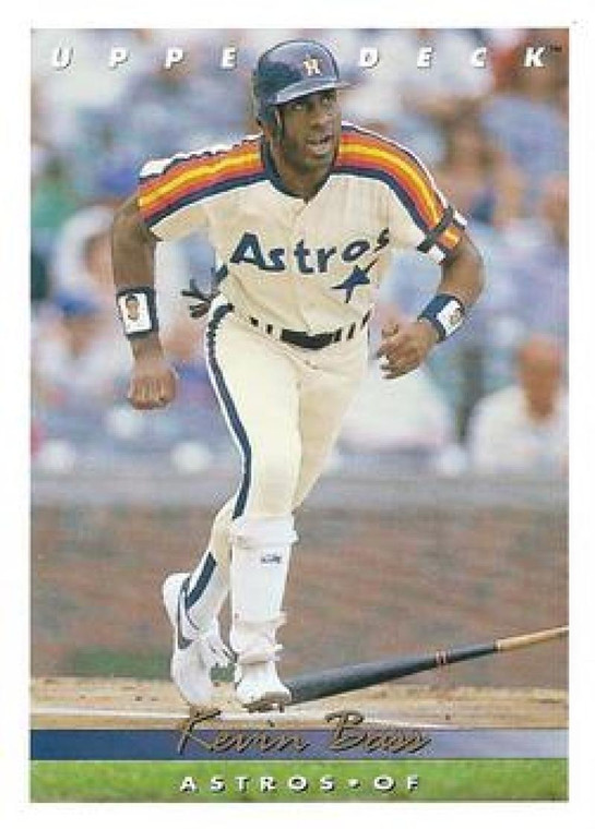 1993 Upper Deck #679 Kevin Bass VG Houston Astros 