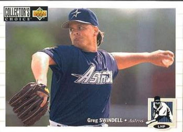 1994 Collector's Choice #526 Greg Swindell VG Houston Astros 