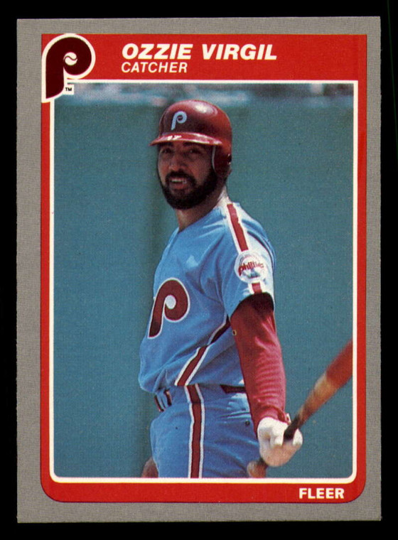 1985 Fleer #267 Ozzie Virgil VG Philadelphia Phillies 