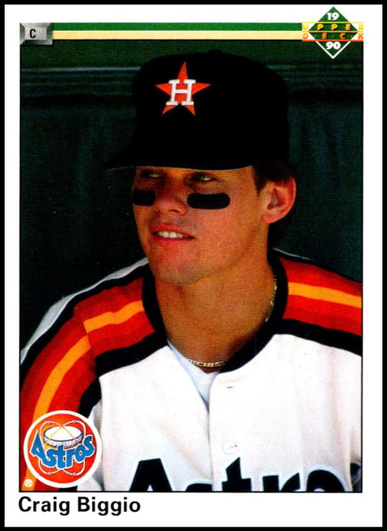 1990 Upper Deck #104 Craig Biggio VG Houston Astros 