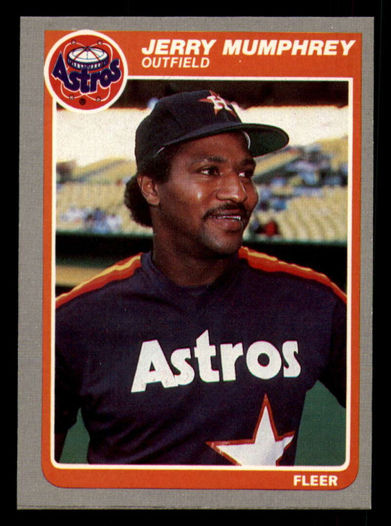 1985 Fleer #354 Jerry Mumphrey VG Houston Astros 