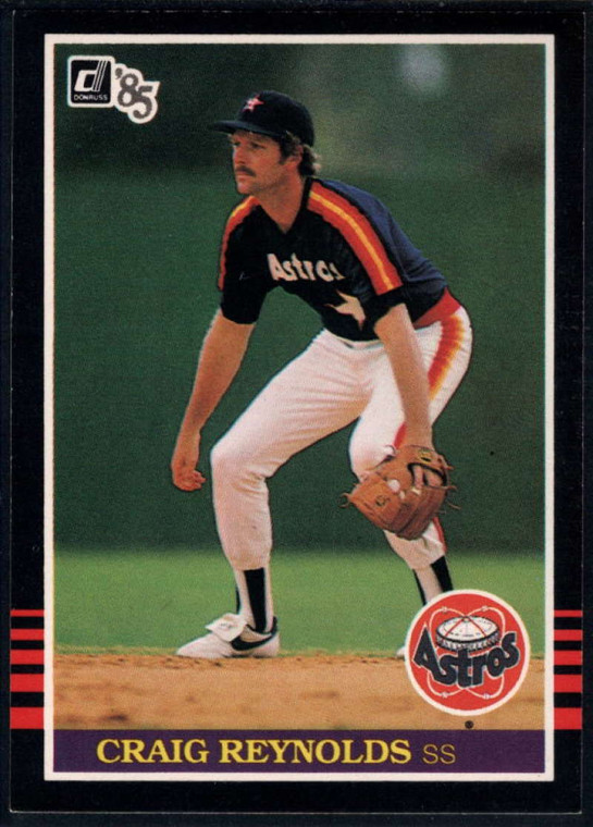 1985 Donruss #328 Craig Reynolds VG Houston Astros 