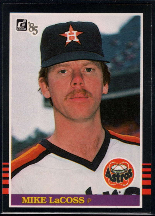1985 Donruss #405 Mike LaCoss VG Houston Astros 