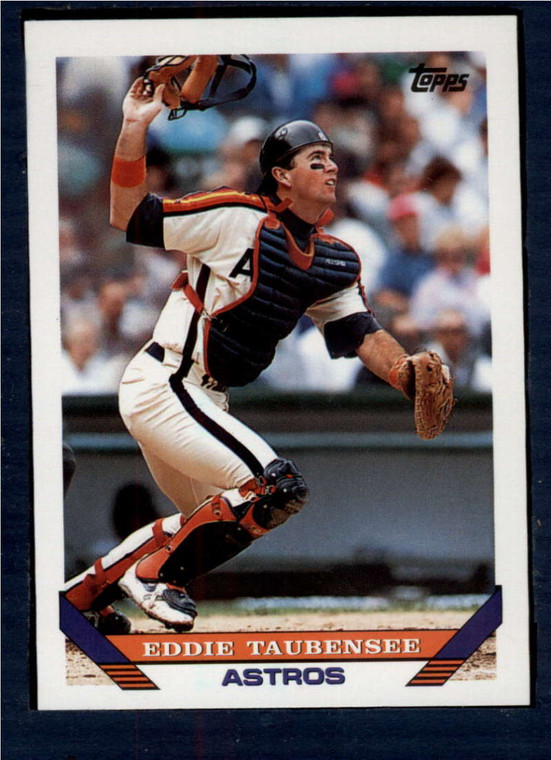 1993 Topps #117 Eddie Taubensee VG Houston Astros 