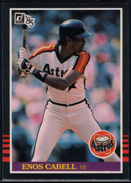 1985 Donruss #110 Enos Cabell VG Houston Astros 