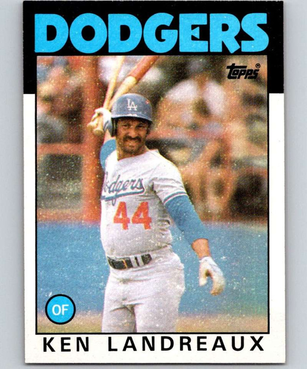 1986 Topps #782 Ken Landreaux VG Los Angeles Dodgers 