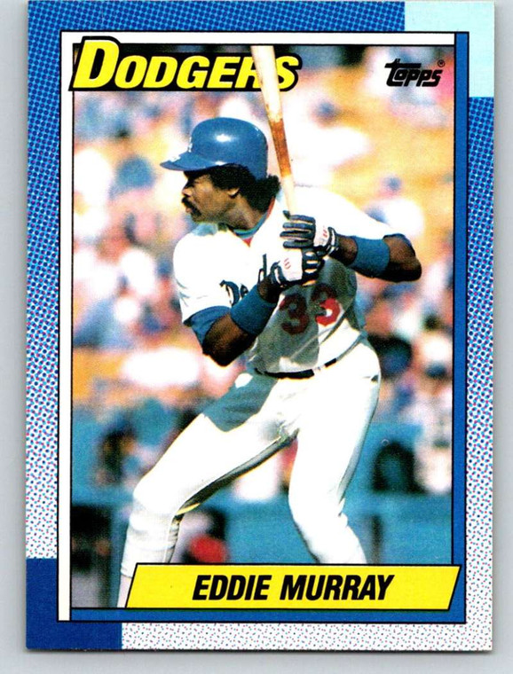 1990 Topps #305 Eddie Murray VG Los Angeles Dodgers 