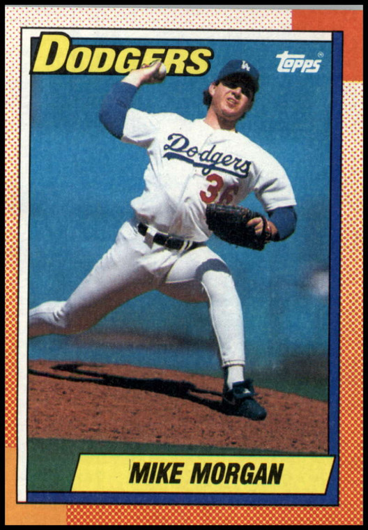 1990 Topps #367 Mike Morgan VG Los Angeles Dodgers 