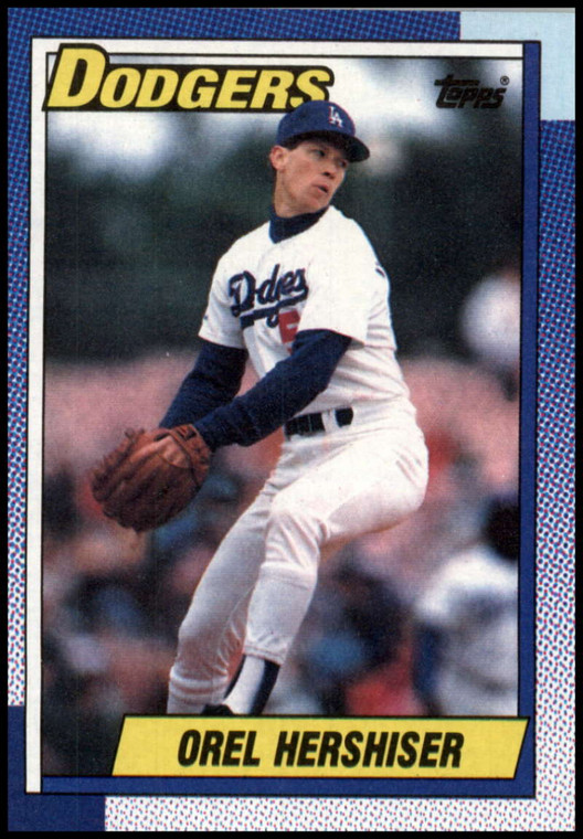 1990 Topps #780 Orel Hershiser VG Los Angeles Dodgers 