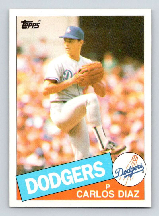 1985 Topps #159 Carlos Diaz VG Los Angeles Dodgers 