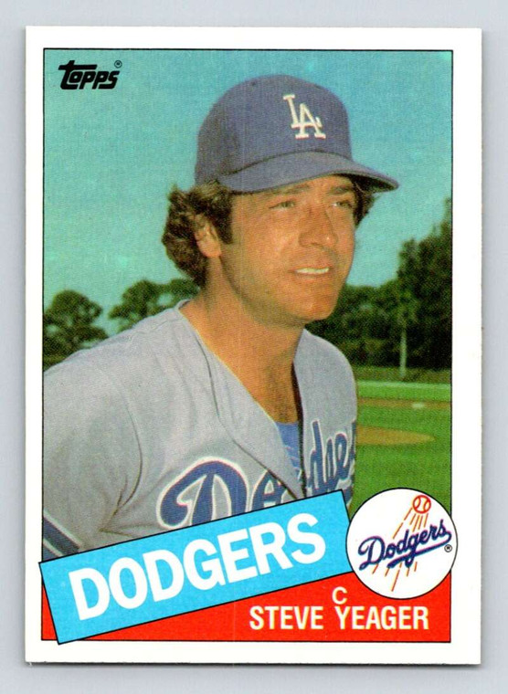 1985 Topps #148 Steve Yeager VG Los Angeles Dodgers 