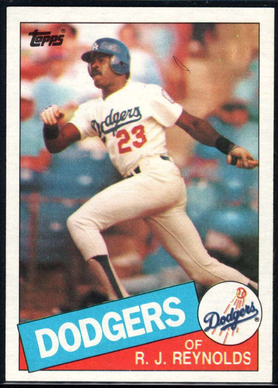 1985 Topps #369 R.J. Reynolds VG Los Angeles Dodgers 