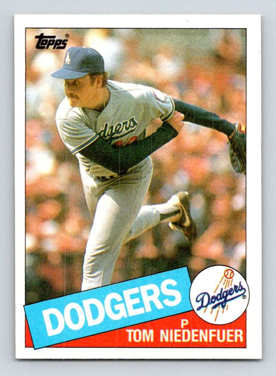 1985 Topps #782 Tom Niedenfuer VG Los Angeles Dodgers 