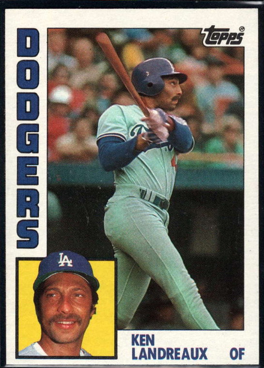 1984 Topps #533 Ken Landreaux VG Los Angeles Dodgers 