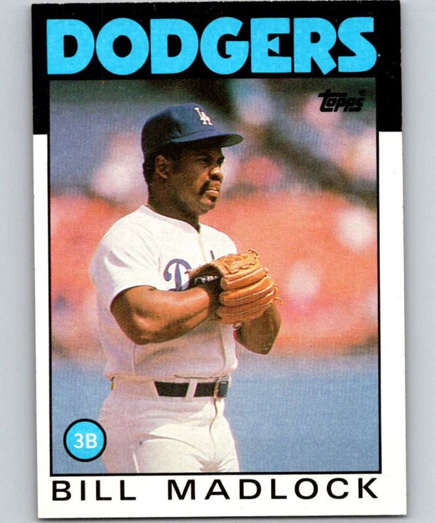 1986 Topps #470 Bill Madlock VG Los Angeles Dodgers 
