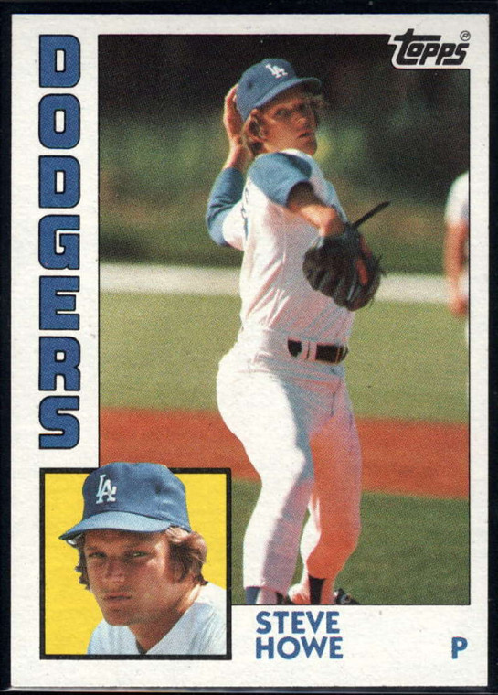 1984 Topps #425 Steve Howe VG Los Angeles Dodgers 