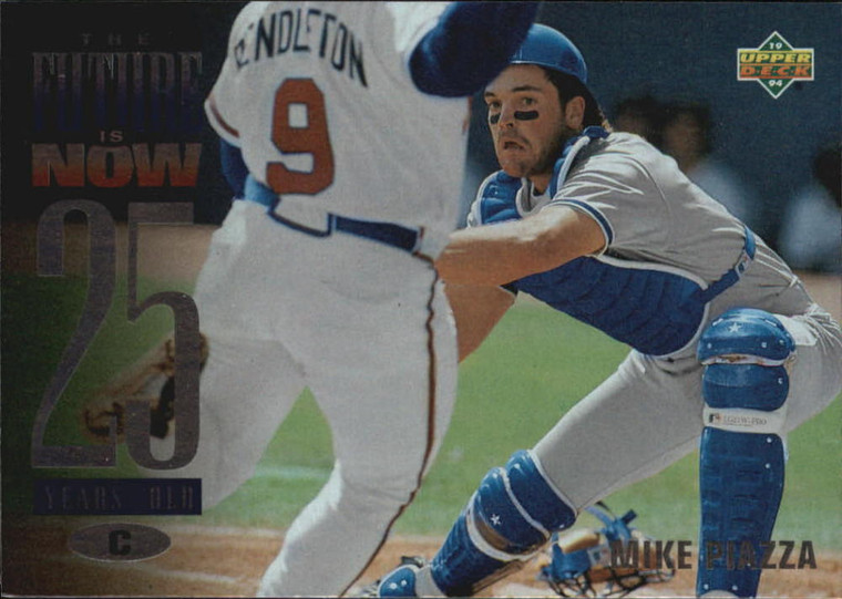 1994 Upper Deck #47 Mike Piazza FUT VG Los Angeles Dodgers 