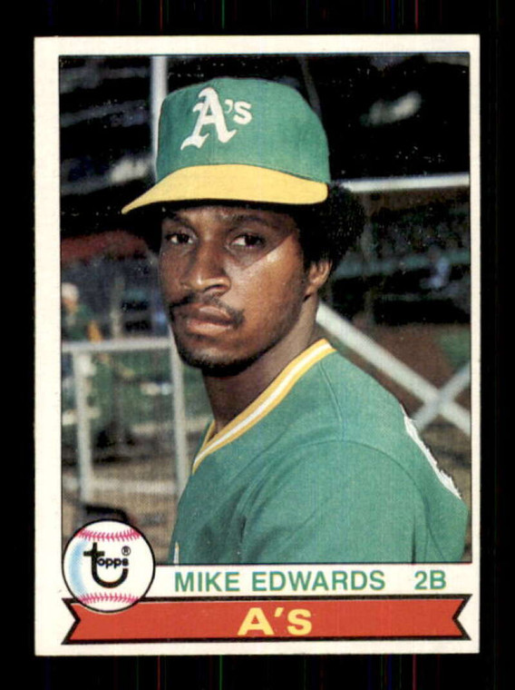 1979 Topps #613 Mike Edwards VG RC Rookie Oakland Athletics 