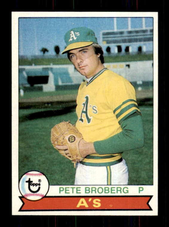 1979 Topps #578 Pete Broberg VG Oakland Athletics 