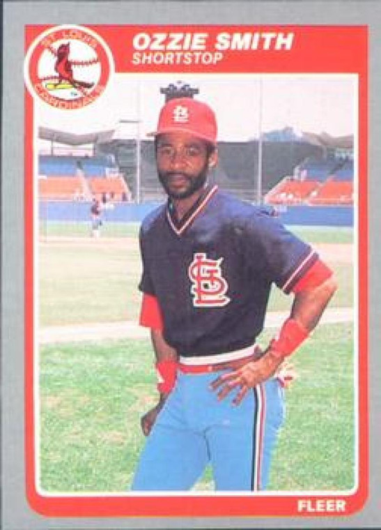 SOLD 25214 1985 Fleer #240 Ozzie Smith VG St. Louis Cardinals 