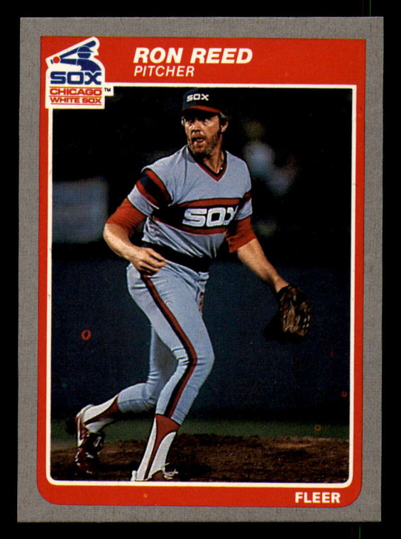 1985 Fleer #524 Ron Reed VG Chicago White Sox 