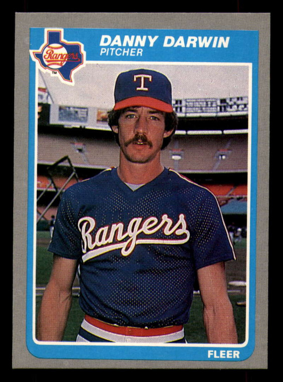 1985 Fleer #557 Danny Darwin VG Texas Rangers 