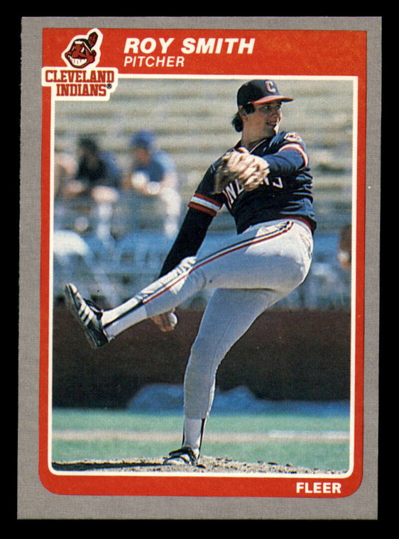 1985 Fleer #455 Roy Smith VG Cleveland Indians 