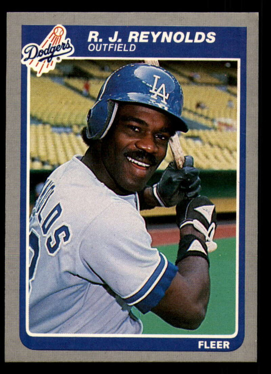 1985 Fleer #381 R.J. Reynolds VG Los Angeles Dodgers 