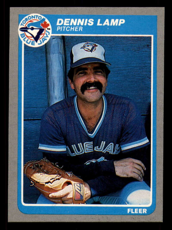 1985 Fleer #111 Dennis Lamp VG Toronto Blue Jays 