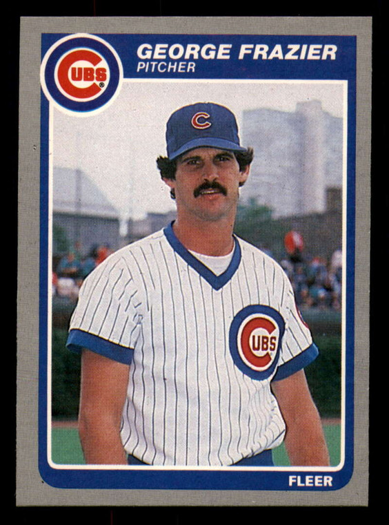 1985 Fleer #58 George Frazier VG Chicago Cubs 