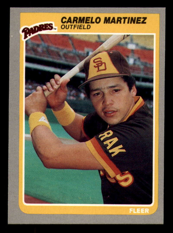 1985 Fleer #40 Carmelo Martinez VG San Diego Padres 