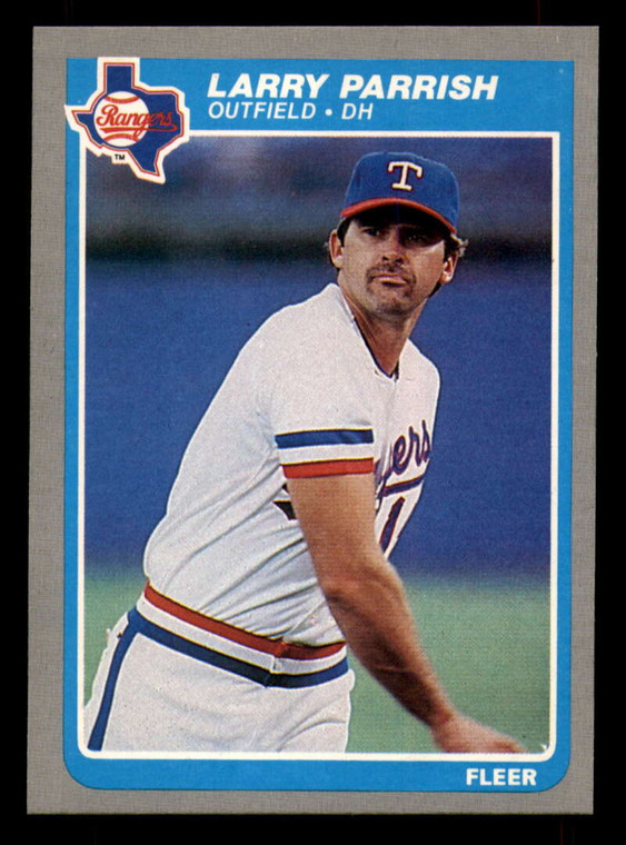 1985 Fleer #564 Larry Parrish VG Texas Rangers 