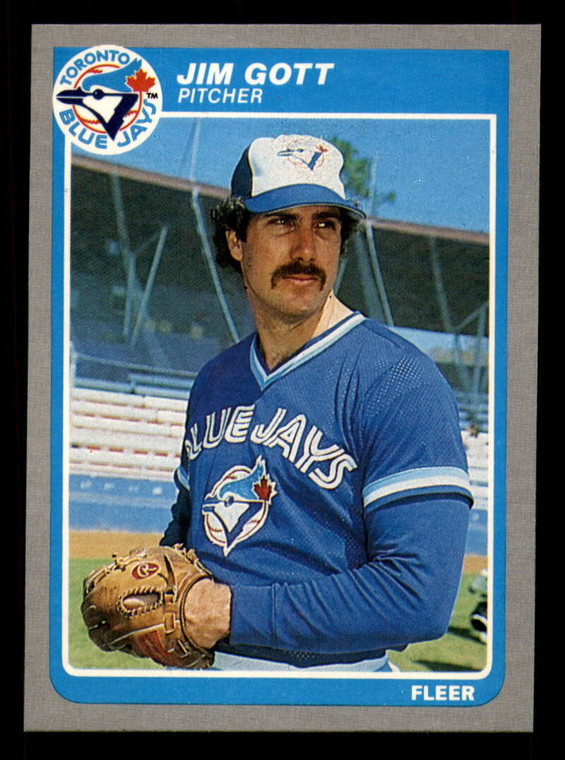 1985 Fleer #105 Jim Gott VG Toronto Blue Jays 