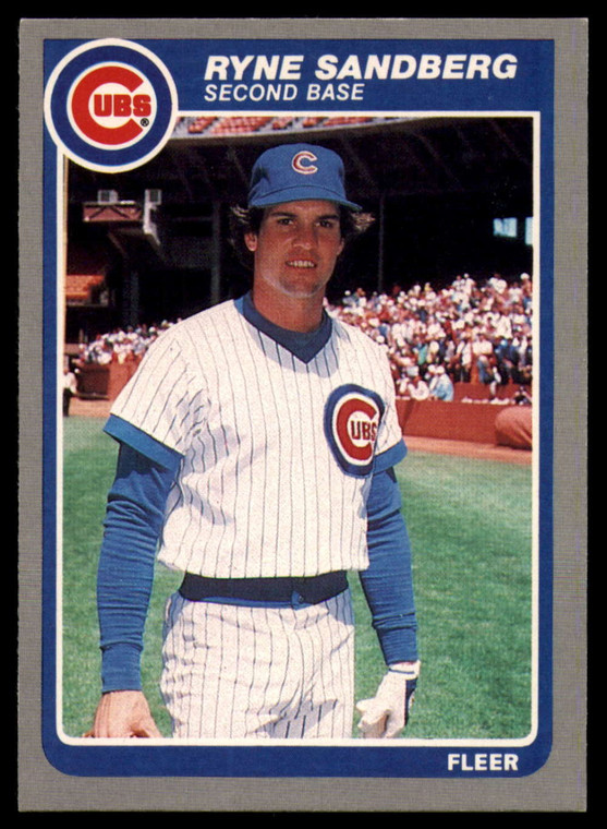 1985 Fleer #65 Ryne Sandberg VG Chicago Cubs 