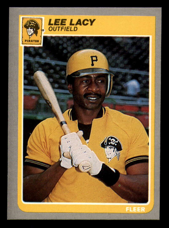 1985 Fleer #467 Lee Lacy VG Pittsburgh Pirates 