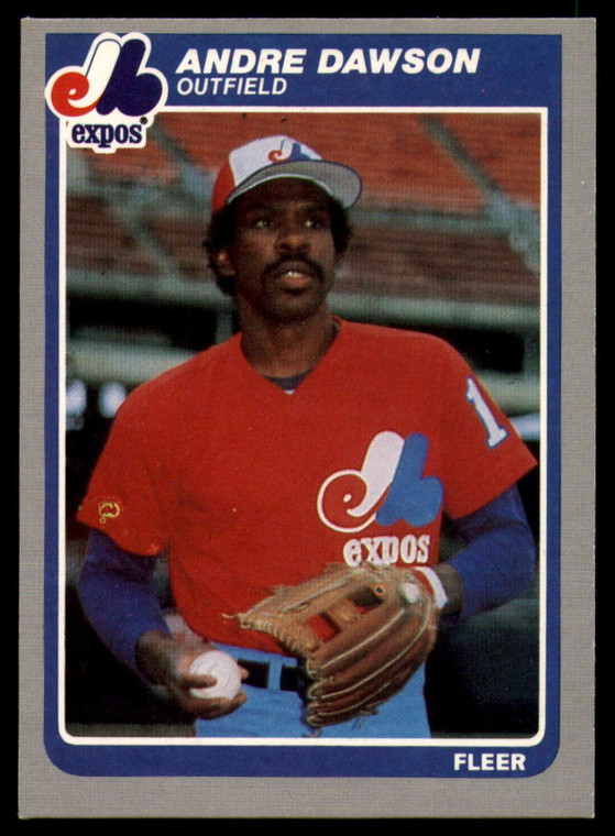 1985 Fleer #394 Andre Dawson VG Montreal Expos 