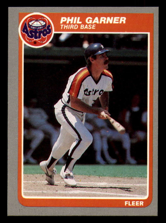 1985 Fleer #351 Phil Garner VG Houston Astros 