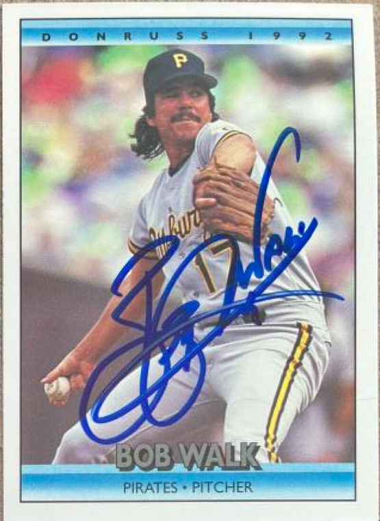 Bob Walk Autographed 1992 Donruss #88