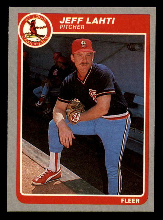 1985 Fleer #231 Jeff Lahti VG St. Louis Cardinals 