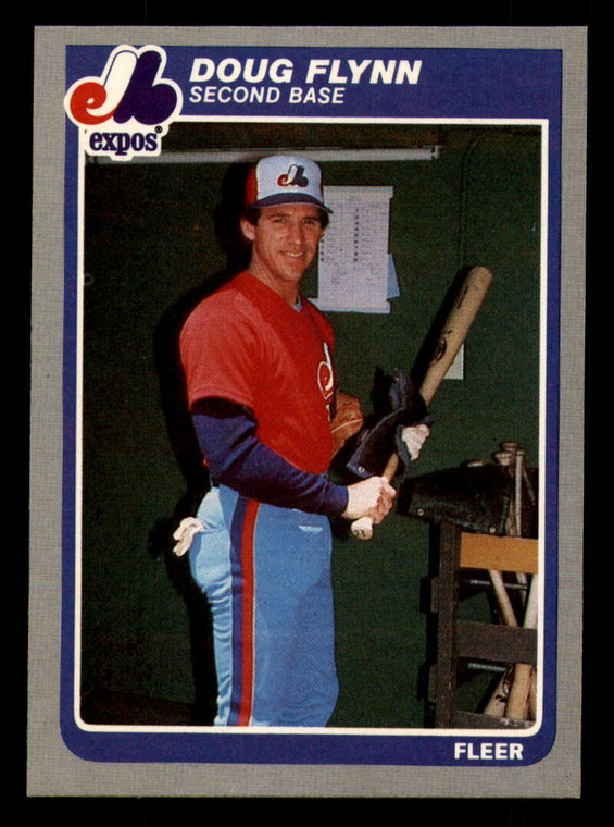 1985 Fleer #397 Doug Flynn VG Montreal Expos 