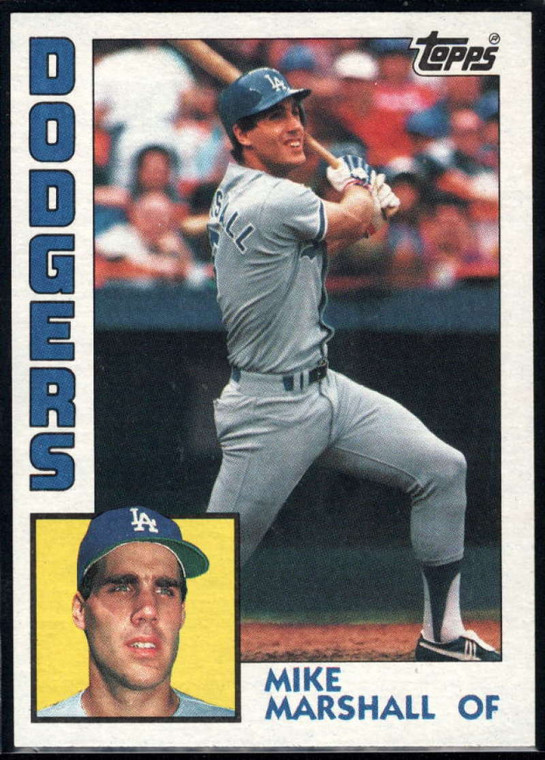 1984 Topps #634 Mike Marshall VG Los Angeles Dodgers 