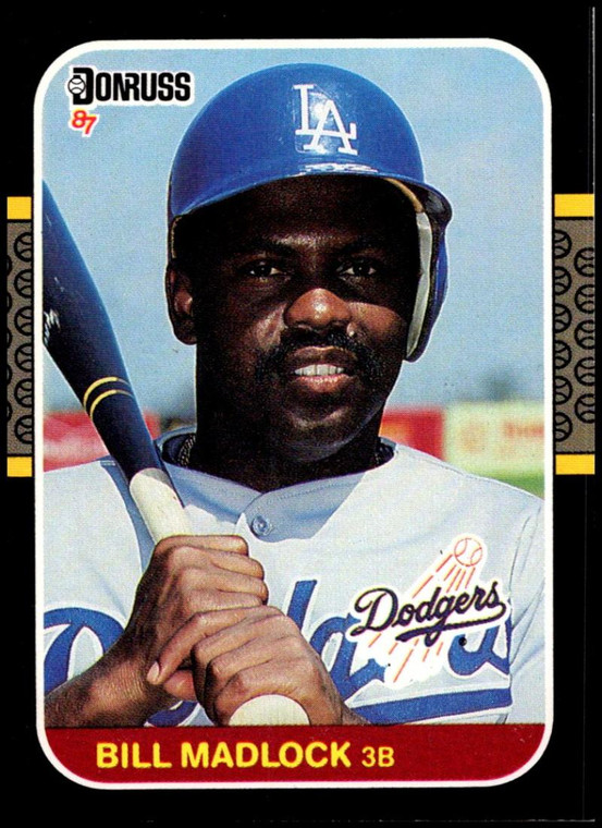 1987 Donruss #155 Bill Madlock VG Los Angeles Dodgers 