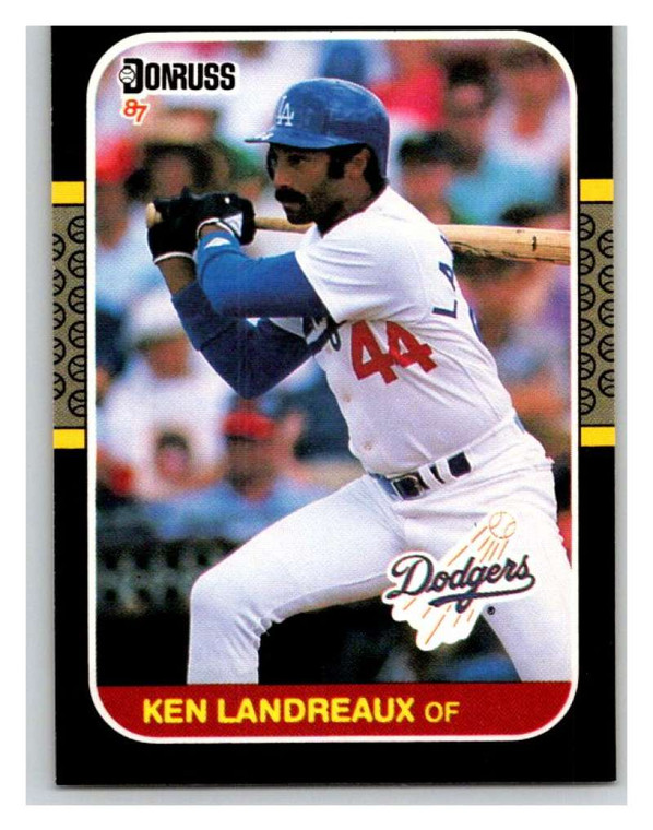 1987 Donruss #352 Ken Landreaux VG Los Angeles Dodgers 