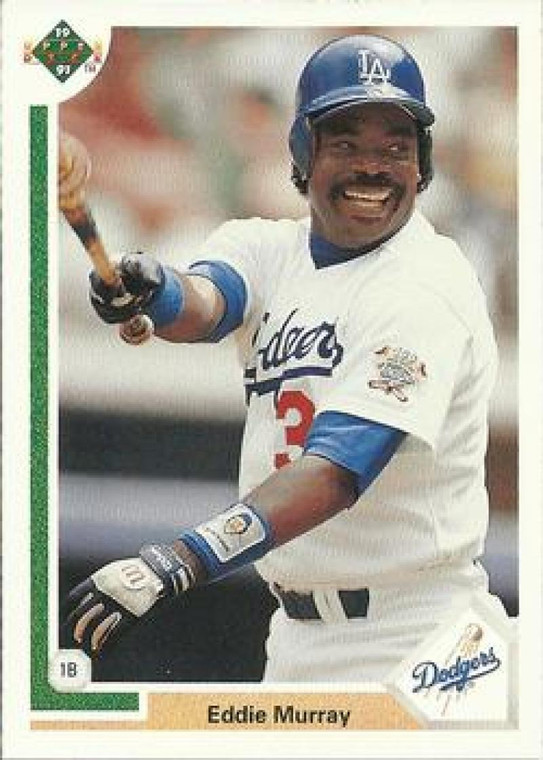 1991 Upper Deck #237 Eddie Murray VG Los Angeles Dodgers 