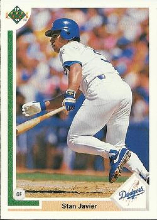 1991 Upper Deck #688 Stan Javier VG Los Angeles Dodgers 