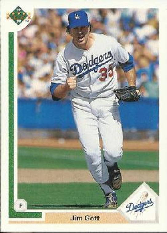 1991 Upper Deck #690 Jim Gott VG Los Angeles Dodgers 