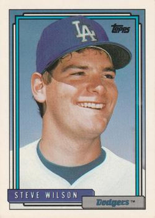 1992 Topps #751 Steve Wilson VG Los Angeles Dodgers 